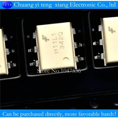 H11L1 light coupling patch SOP6 optoisolator photoelectric coupling 10PCS/LOT