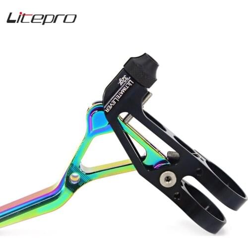 Litepro Bike Brake Lever Ultralight CNC Hollow Handlebar V Brake For MTB BMX Road Bike Folding Bike Parts