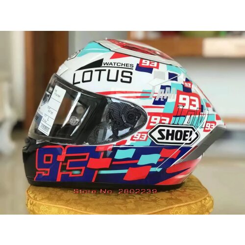 Full Face Motorcycle helmet X14 93 Marquez LOTUS Helmet black ant Riding Motocross Racing Motobike Helmet