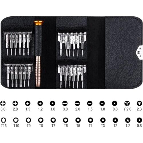 Multifunction 25 In 1 Screwdriver Set Torx Screwdriver Precision Repair Tool Kit For PC Mobile Phone Accessory Hand Tools DIY