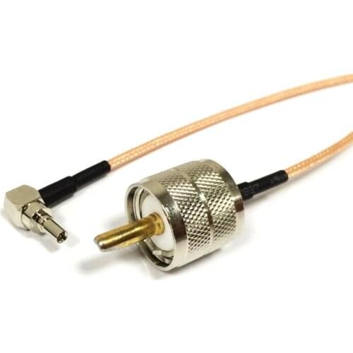 New Wireless Modem Cable UHF Male Plug To CRC9 Right Angle RG316 Cable Adapter 15CM 6" Pigtail