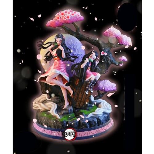 Presale Demon Slayer Iron Crane Studio Nidouko Sakura GK Limited Edition Resin Handmade Statue Figure Model