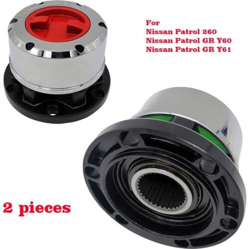 2 pieces B021HP AVM445HP Free Wheel Locking Hubs for NISSAN Patrol 260 GR Y60 GR Y61 TATA Sumo All, for FORD Maverick