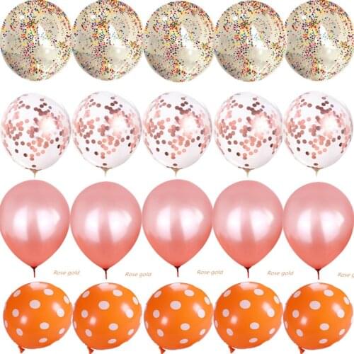 12 Inch Foam Agate Metal Latex Balloon Baby Shower Children Birthday Party Balloon Wedding Decoration Supplies