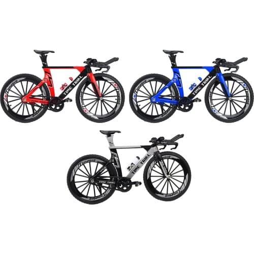 1/10 Miniature Mountain Bike Toy Miniature Finger Mountain Riding Bike Model