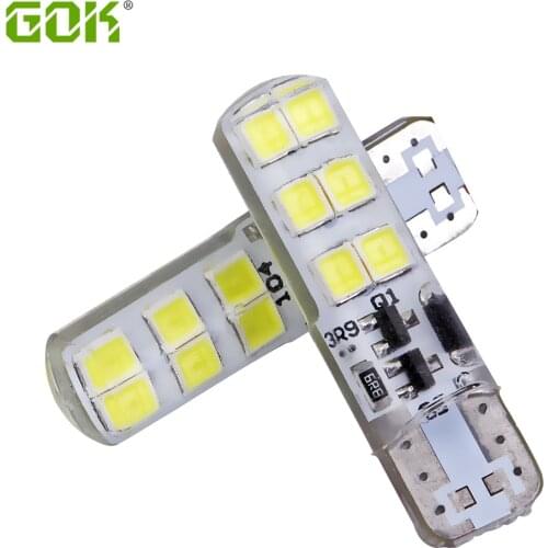 100 x T10 Strobe Flashing 194 W5W LED T10 12SMD 2835 Led Lasting Shine+Auto Strobe Flash Two modes of Operation Car light bulbs