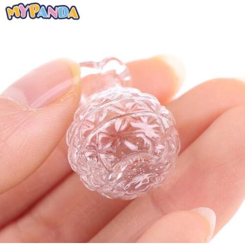 2Pcs 1:12 Doll House Flowerpot Vase Glass Teapot Basin DIY Furniture Toys Dollhouse Miniature Accessories