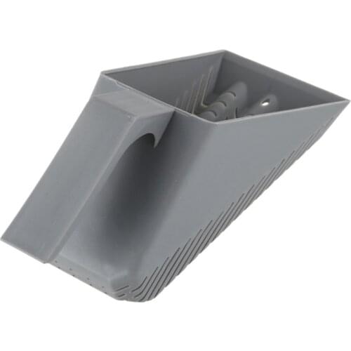 Aquarium Fish Tank Gravel Sand Scoop Shovel Scraper Cleaning Pan Gray M68E