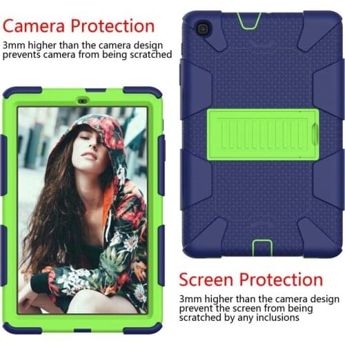 EVA Stand Cover for Samsung Galaxy Tab A 2019 SM-T510 SM-T515 T510 T515 10.1" 2019 Kids Safe Shockproof Tablet Silicone Case
