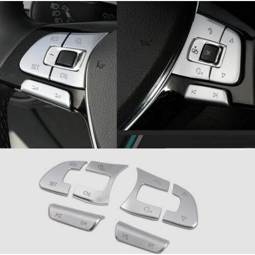 For New CC Jetta Passat b8l Golf 7 Tiguan L Touran L Steering wheel key sequins Car interior decoration