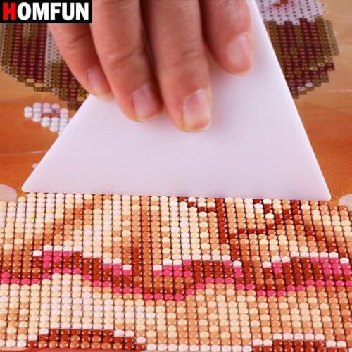 HOMFUN Diamond Painting Fix Tool DIY 5D Diamond Embroidery Tools Accessories Diamond Adjustment Rhinestones Pictures Gift