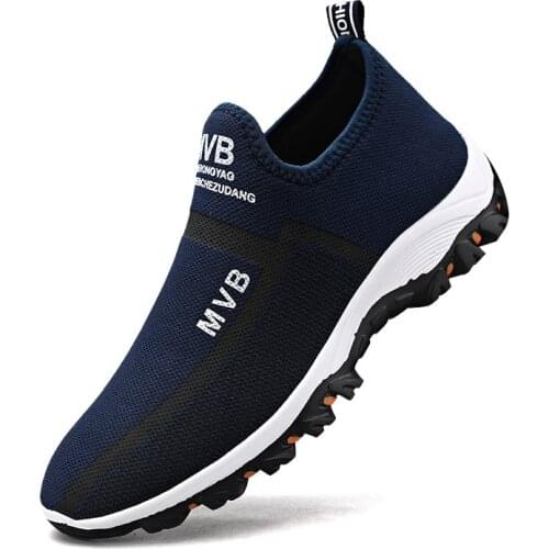 Men Shoes Summer Mesh Lightweight Casual Sneakers Fashion Man Walking Shoes Slip on Breathable Mens Loafers Zapatillas Hombre