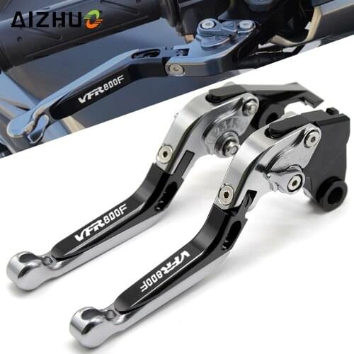 Motorcycle CNC Levers Motorbike Brake Clutch Lever Adjustable Extendable FOR HONDA VFR800F VFR 800 F VFR800 F 2002-2017 2016