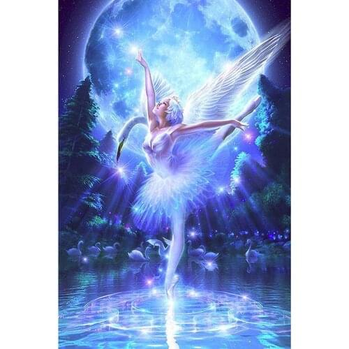 Diy diamond painting bead embroidery Dancing Fairy cross stitch kit diamond mosaic needlework decoration art