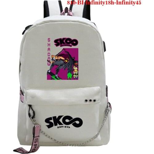New Anime SK8 The Infinity Kawaii Women Travel Sport Schoolbag Outdoor Backpack for Boys Girl Teenage Bookbag Orthopedic Mochila