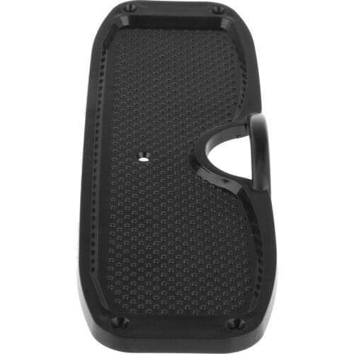 Black Transom Plate Outboard Mounting Motor Engine Bracket Pad for Inflatable Boat Rubber Dingy Yacht