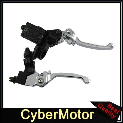Hydraulic Brake Master Cylinder Clutch Lever For 50cc 70cc 90cc 110cc 125cc 140cc 160cc Dirt Pit Bike Stomp Atomik SSR