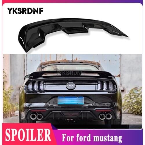 For ford mustang spoiler GT500 style High quality Carbon fiber wing trunk spoiler 2015 2016 2017 2018 2019