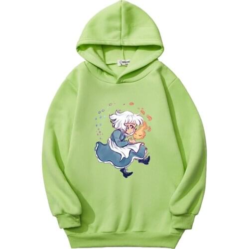 Cartoon Animation Printing Spring and Autumn Sports and Leisure Hooded Sweater Boys and Girls Pure Cotton Top Kids Clothes Girls