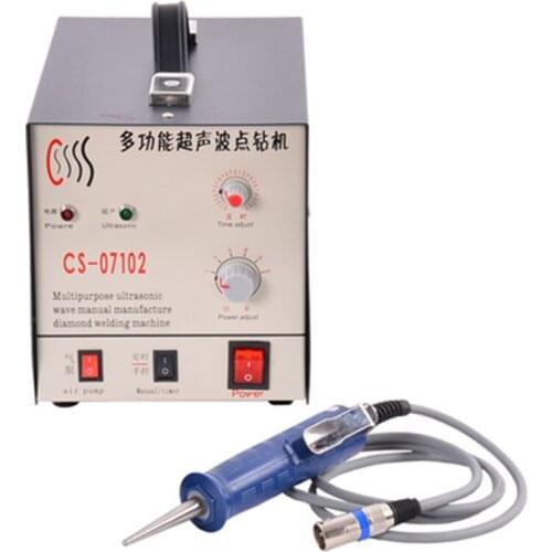 CS- 07102 Ultrasonic hot fix rhinestone machine Portable rhinestone machine for sale
