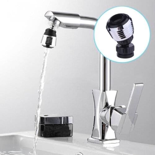 Universal Plastic Faucet Nozzle 360 Rotary Kitchen Faucet Shower Head Economizer Filter Water Stream Faucet Pull Out Bathroom