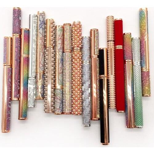 Latest Adhesive Eyeliner No Blooming Makeup Eye Liner Pencil For Normal Mink Lashes Beauty Shiny EyeLash Glue Pen 3 Colors