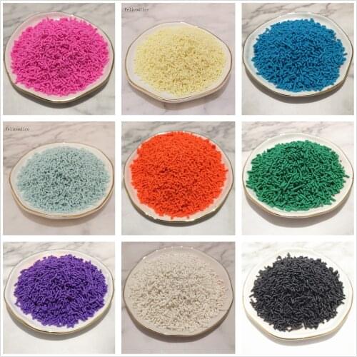 100g Slices Polymer Clay Fake Sprinkles Decoration Slime Filling Sprinkle Simulation Candy Cake Dessert Accessories Toys