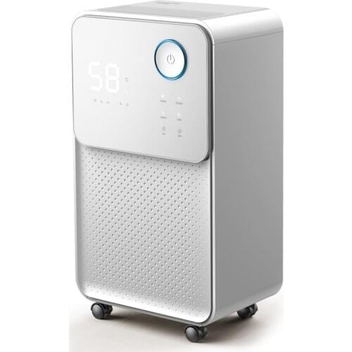 24L Air Dehumidifier Dryer Air Purifier Home Bedroom Basement Moisture Absorber Touch Screen Constant Humidity Child Lock