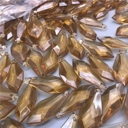 Lighting Accessories 18x39mm Sword Pendant Plastic Beaded Acrylic Beads jewelry making supplies charms for bracelet making