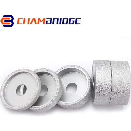 75mm Vacuum Brazed Diamond Grinding Wheel Flat Sanding Disc on Marble Granite Quartz Ceramics Artificial Stone