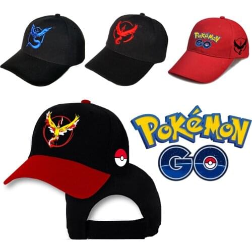 Pokemon Baseball Cap Pikachu Unisex Men Cartoon Printed Dad Hat Hip Hop Peaked Cap Summer Pocket Monster Truck Hat Birthday Gift