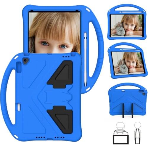 Kids EVA Cover Stand for Apple iPad Air 3 10.5/ iPad pro 10.5 case EVA full body cover for ipad 8th 7th Generation 10.2'' funda