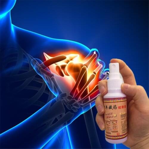 DISAA 2.82Oz Yak Bone Marrow Analgesic Essential Oils Cool Feeling Far Infrared Muscle Neck Pain Osphyalgia Spray