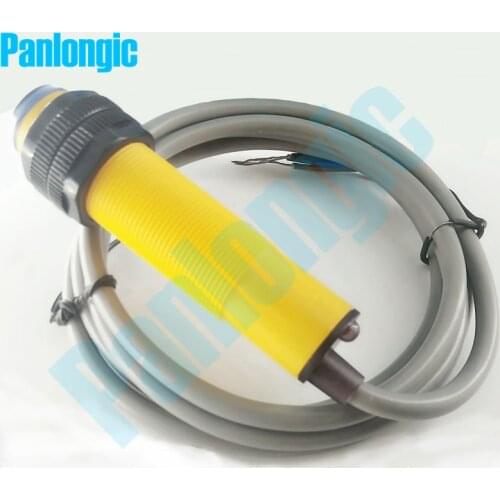 Panlongic M18 E3F-R2Y1 Feedback Reflection Type AC 90-250V 2-wires NO Normally Open Photoelectric Sensor Switch Free Shipping