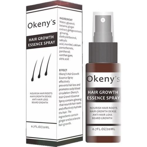 Ginger Hair Growth Essence Spray 20ml Hair Grow Restoration Oil Prevent Baldness MPwell