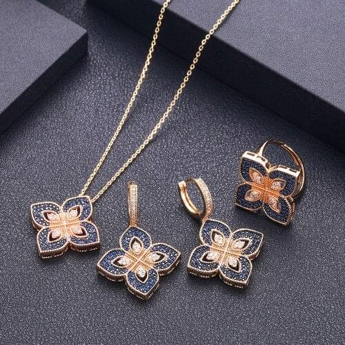 Jankelly Nigeria 3pcs Bridal Zirconia Jewelry Sets For Women Party, Luxury Dubai Nigeria CZ Crystal Wedding Jewelry Sets