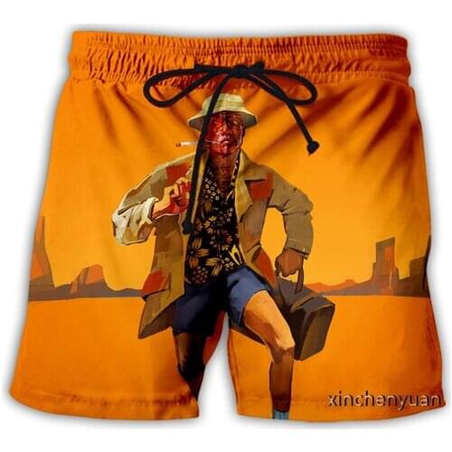 Fear and Loathing in Las Vegas 3D Print Causal Clothing New Fashion Men Women Shorts Plus size S-7XL