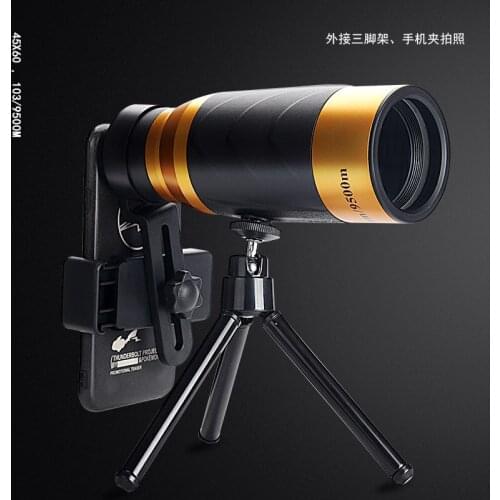 45MM HD Powerful Monoculars HD Zoom Monoculars Long Range Folding Mini Telescope Optics For Hunting Sports Outdoor