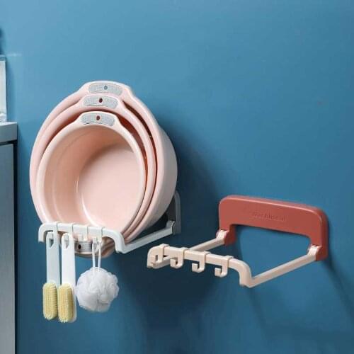 Wall Mounted Bathroom Washbasin Shelf Basin Stand Toilet Washbasin Storage Rack Foldable Storage Shelf Bathroom accessories