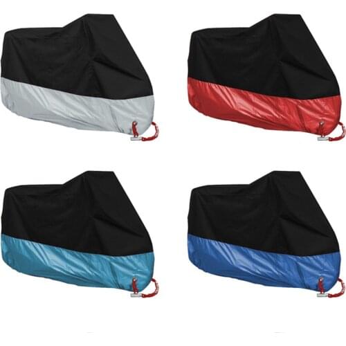 XL XXL L190T Dust Motorcycle Cover Waterproof Outdoor Indoor Motorcycle For Honda Victory Kawasaki Yamaha Suzuki