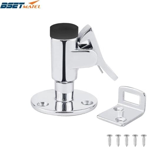 Stainless Steel 316 Boat Door Stop Stopper Catch Door Holder Floor Knob Yacht RV Motorhome Camper Spring Latch Marine Hardware