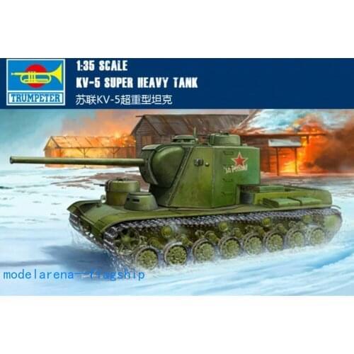 Trumpeter 1/35 05552 KV-5 Super HEAVY TANK MODEL KIT Plastic Model Building Kit