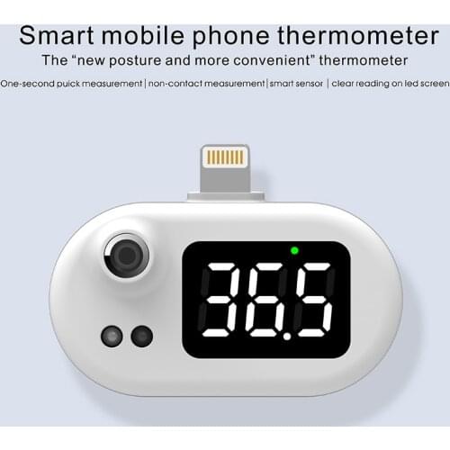 Smart phone thermometer plug and play mobile phone thermometer baby home high-precision temperature measurement