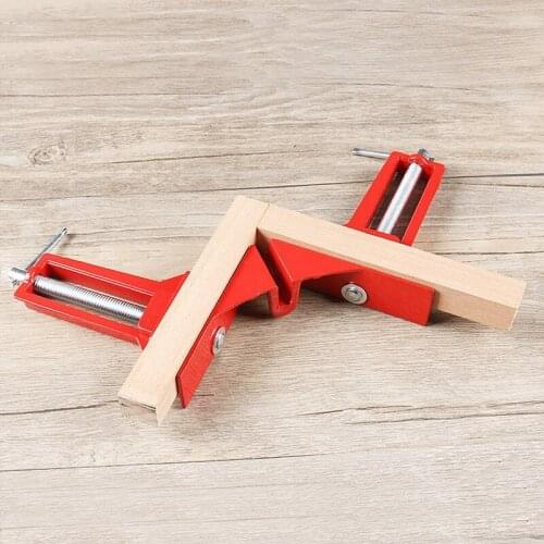 1PC 90 Degree Right Angle Clamp DIY Corner Clamps Quick Fixed Fishtank Glass Wood Picture Frame Woodwork Right Angle