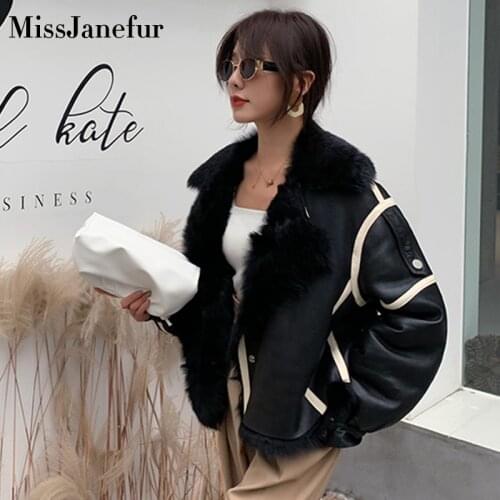 Womens Real Sheepskin Leather Jackets Top Quality Genuine Leather Coat Fashion Jackets Lady New Arrival
