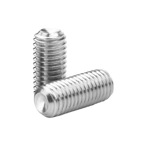 10pcs M3 M4 stainless steel hexagon socket fixed end screw without head machine 2mm-25mm length