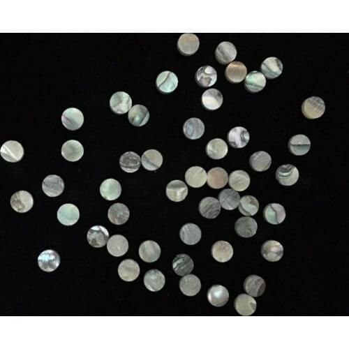 100Pcs Diameter 6mm Colourful Abalone Inlay Material Abalone Guitar Dots