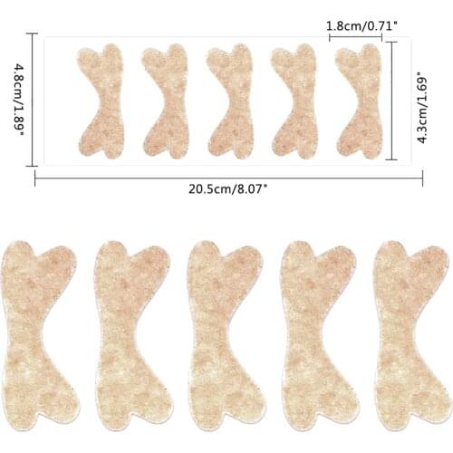 20Pcs/4Sheets Nail Sticker Toenail Corrector Ingrown Toe Foot Nail Correction Patch