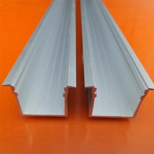 Free Shipping U-Shape Aluminum Channel for surface and recessed LED strip installation,Aluminum Profile with diffuser cover