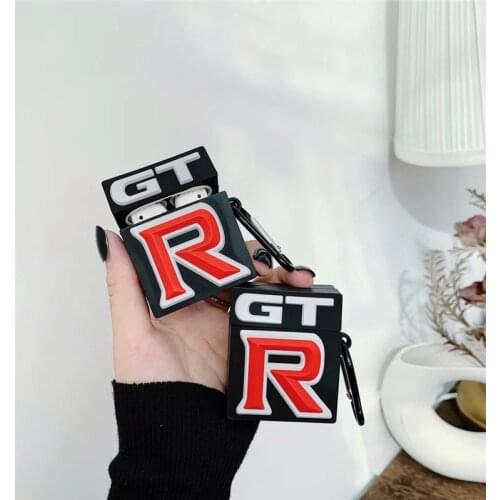 3D Car GTR earphone case for For AirPod 2 Case Silicone Wireless bluetooth headset protective cover for airpods case Accessories
